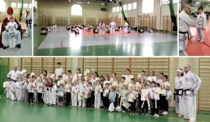 I Turniej Mikołajkowy nowej grupy #Taekwon-do Stachowicz