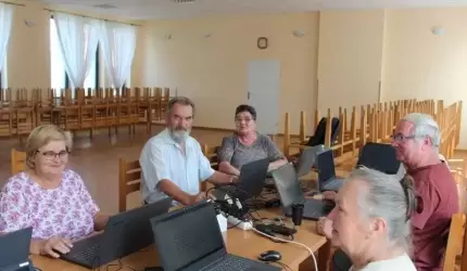 Trwają bezpłatne szkolenia dla seniorów w Udaninie