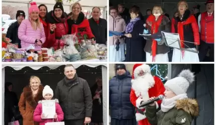Jarmark Bożonarodzeniowy w Udaninie pełen atrakcji [zdjęcia]
