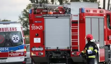 W Komornikach zderzyły się dwie osobówki