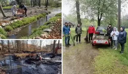 Od kilku lat wspólnie dbają o cesarzowicki park
