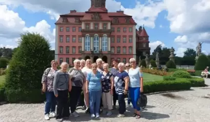 Seniorki odkryły tajemnice Zamku Książ
