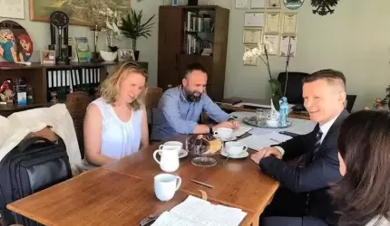 Spotkanie z przedstawicielami Centrum Wspierania Inicjatyw Pozarządowych