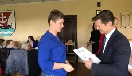 Uroczyste wręczenie zaświadczeń sołtysom i członkom rad sołeckich w gminie Malczyce