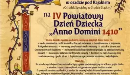 Powiatowy Dzień Dziecka tuż... tuż...