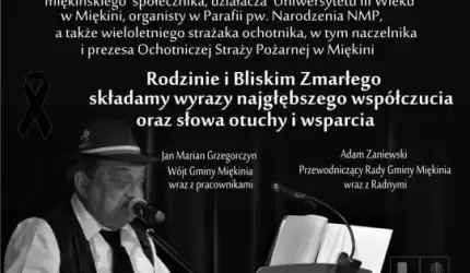 Kondolencje dla Rodziny i Bliskich śp. Stanisława Ziejki