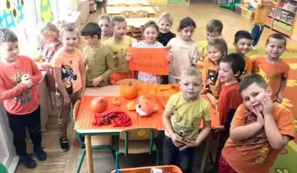 Dzień Pomarańczowy w średzkim Przedszkolu nr 3