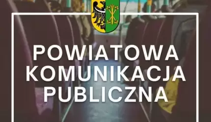 Powiatowa komunikacja publiczna w 2024 r.