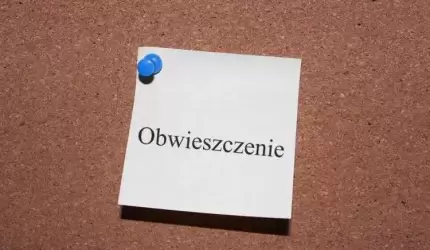 Obwieszczenie Starosty Średzkiego