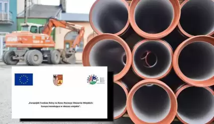 Gmina Udanin z kilkumilionową dotacją na inwestycje wodno - kanalizacyjne