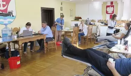 Akcja krwiodawstwa w Urzędzie Gminy Malczyce