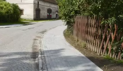 Chodnik w Mieczkowie już gotowy