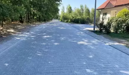 Instalator zakończył prace na ul. Dębowej w Ciechowie