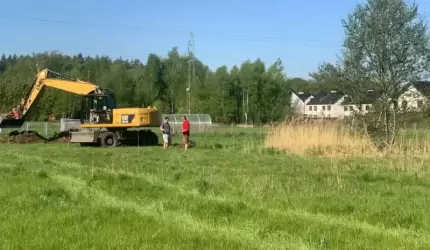 Plac zabaw w Wilkszynie już w budowie