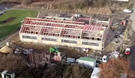 Raport z budowy żłobka w Miękini