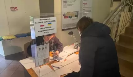Nadawanie PESEL obywatelom Ukrainy w średzkim UM