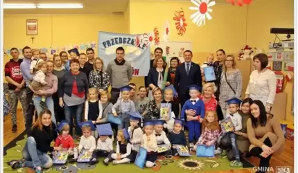 Pasowanie na przedszkolaka w Ciechowie