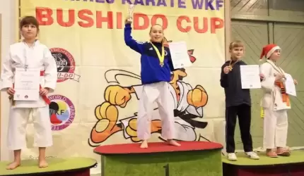 Mikołajkowa medalowa sobota średzkich karateków