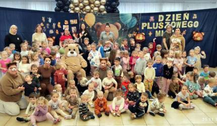 Dzień Pluszowego Misia w Żłobku i Przedszkolu w Szczepanowie