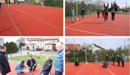 Nowa nawierzchnia boiska na Osiedlu Zachodnim