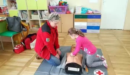 Szkolenia z PCK wspiera średzka gmina