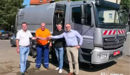 Nowy sprzęt w służbie drogowej Powiatu Średzkiego!