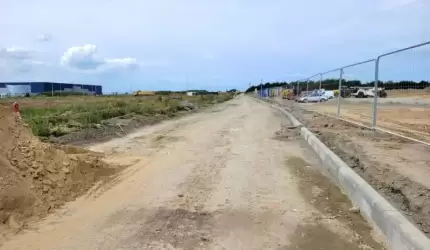 Trwa przebudowa ul. Innowacyjnej we Wróblowicach. Jaki jest postęp prac?