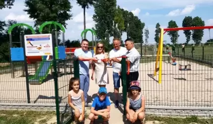 Plac zabaw w Bukówku w ramach BO