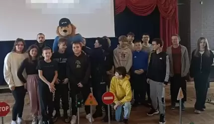 Realizacja programu "Bezpieczeństwo to skarb" z udziałem uczniów SP z Malczyc