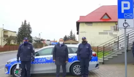 Nowy radiowóz dla policjantów z Miękini!
