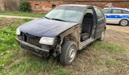 Uciekał przed policjantami, bo był nietrzeźwy, a samochód posiadał liczne usterki