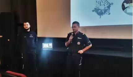 Bezpieczne ferie tematem spotkania w średzkim Kinie Kadr