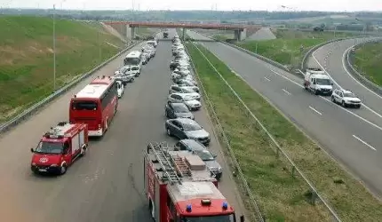 Poważna awaria autobusu przewożącego dzieci
