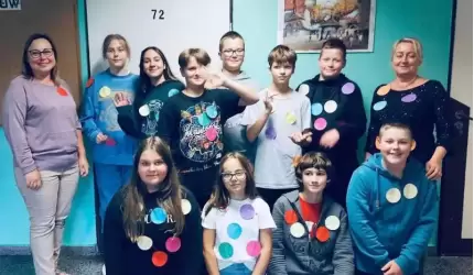 Dzień Kropki w SP Udanin