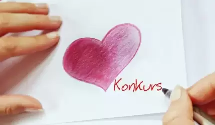 Walentynkowe serce - konkurs dla mieszkańców gminy Udanin
