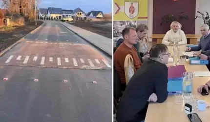 Ulica Akacjowa w Kostomłotach oddana do użytku