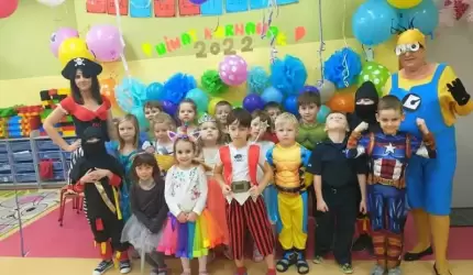 Zabawa karnawałowa w Przedszkolu Publicznym nr 1 w Środzie Śląskiej