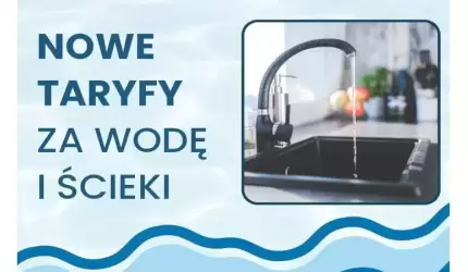Niewielka regulacja cen za wodę i ścieki