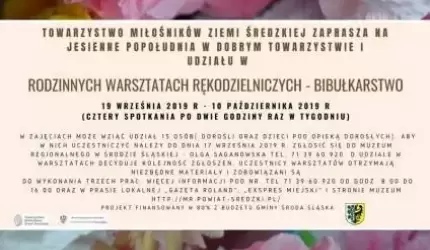 Rodzinne Warsztaty Rękodzielnicze w Środzie Śląskiej
