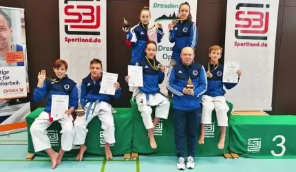 Pierwszy w tym roku start i 5 medali w Niemczech!