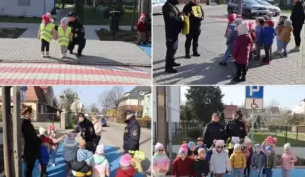 Straż Miejska edukuje średzich przedszkolaków