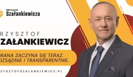 Krzysztof SZAŁANKIEWICZ - kandydat na Burmistrza Miękini