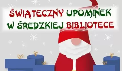 Świąteczny upominek w średzkiej bibliotece