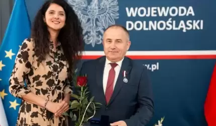 Burmistrz Miękini uhonorowany Odznaką za Zasługi dla Samorządu Terytorialnego