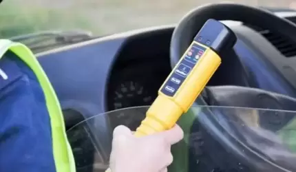 Wjechał do przydrożnego rowu – był pijany