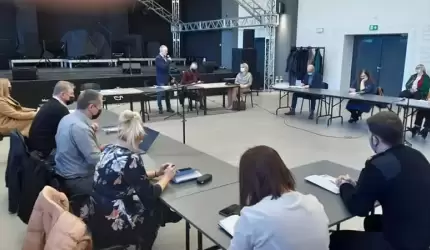 Spotkanie w sprawie szczepień w powiecie średzkim