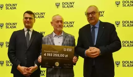 Ponad 4 mln zł dla Powiatu Średzkiego na przebudowę drogi Zabłoto - Jakubkowice