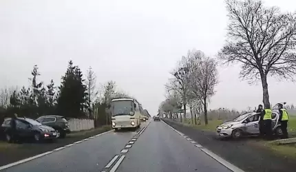 Policyjna blokada, kolczatki, śmigłowce... Co się dzieje?