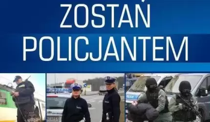 Rekrutacja do policji wciąż trwa. Złóż jeszcze dziś wymagane dokumenty i zostań policjantem