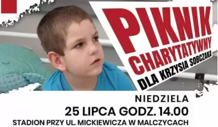 Piknik charytatywny dla Krzysia już w ten weekend!